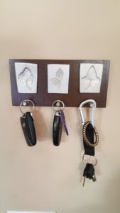 keys, key rack, organizing, lost keys