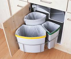 trash cans, kitchen, waste zone