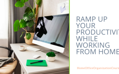 How To Ramp Up Your Productivity While Working From Home