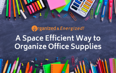 A Space Efficient Way to Organize Office Supplies