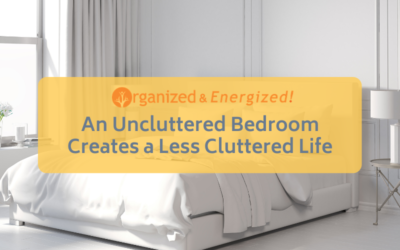 An Uncluttered Bedroom Creates a Less Cluttered Life