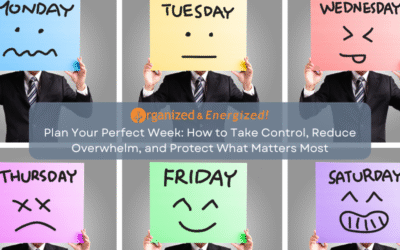 Plan Your Perfect Week: How to Take Control, Reduce Overwhelm, and Protect What Matters Most